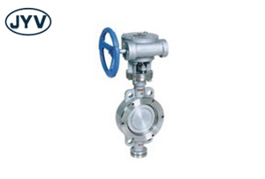 D73法蘭連接帶彈性金屬密封對夾蝶閥，封對夾蝶閥